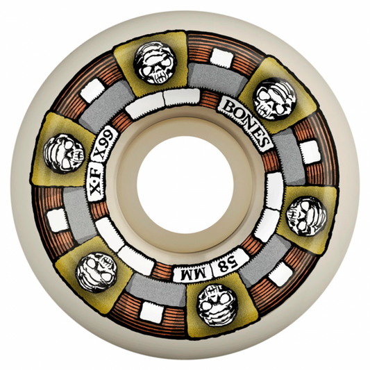 Bones Timeless Machine X-Formula™ (XF) V5 Sidecut 58mm 99A Skateboard Wheels