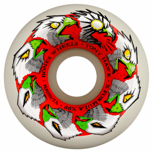 Bones Wheels Tony Hawk Animation X-Formula™ (XF) V5 Sidecut - 60mm 99A