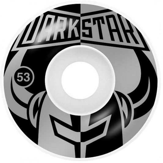 Darkstar Divide Black Silver Wheels - 53mm 99A