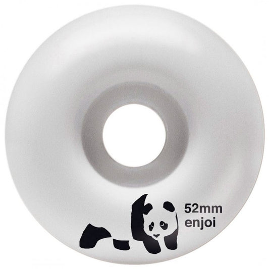 Enjoi White Panda Wheels - 52mm 99A