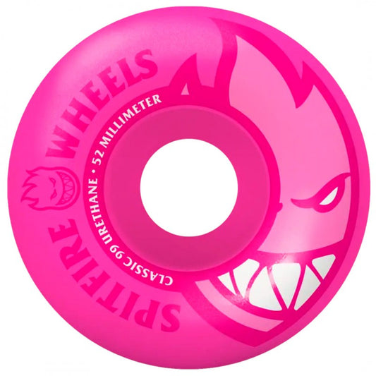 Rodas Spitfire Bighead Neon Pink Classics 52mm 99DU