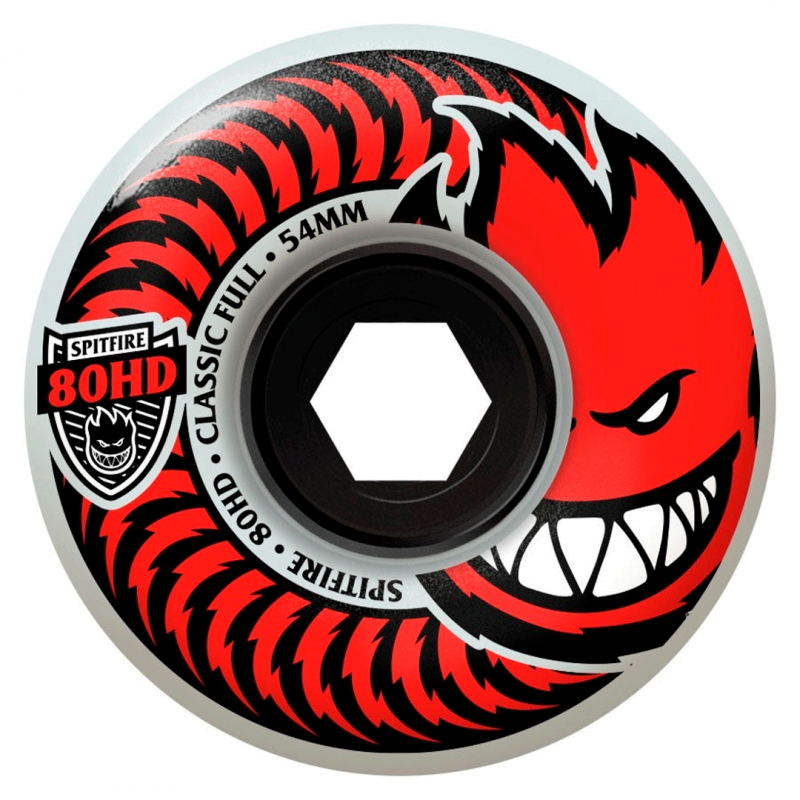 Rodas Spitfire Classic Full Chargers Clear - 54mm 80HD