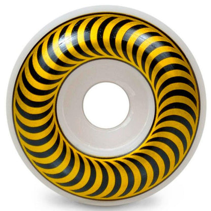 Spitfire Classic White Yellow 55mm 99a Wheels