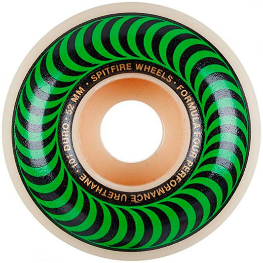 Spitfire Formula Four Classic Green 52mm 101Du Wheels