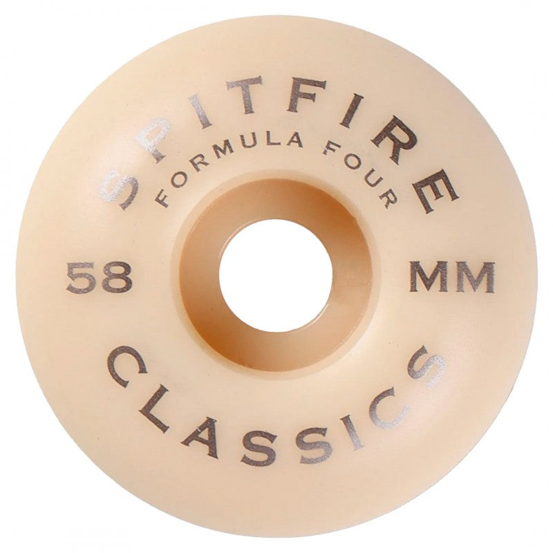 Spitfire Formula Four Classic Purple 58mm 99Du Skateboard Wheels