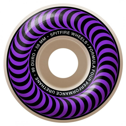 Spitfire Formula Four Classic Purple 58mm 99Du Skateboard Wheels