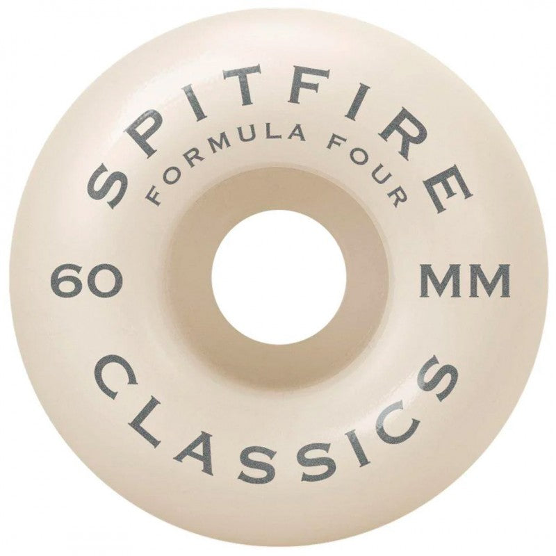 Spitfire Formula Four Classic Red 60mm 99Du Wheels