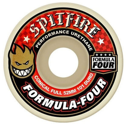 Spitfire Formula Four Conical Full Wheels - 52 mm 101DU