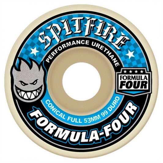 Spitfire Formula Four Conical Full 53mm 99DU Wheels