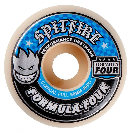 Spitfire Formula Four Conical Full Wheels - 58mm 99DU