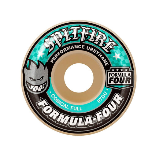 Spitfire Formula Four Conical Full Natural 56mm 97DU Wheels