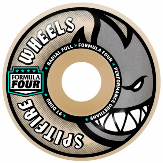 Spitfire Formula Four Radial Full Wheels - 58mm 97DU