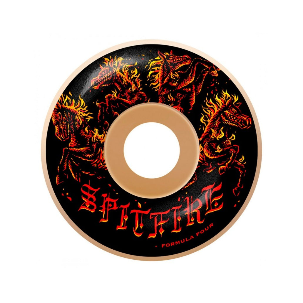 Spitfire Formula Four Radials Apocalypse Natural 57.5mm 99DU Wheels