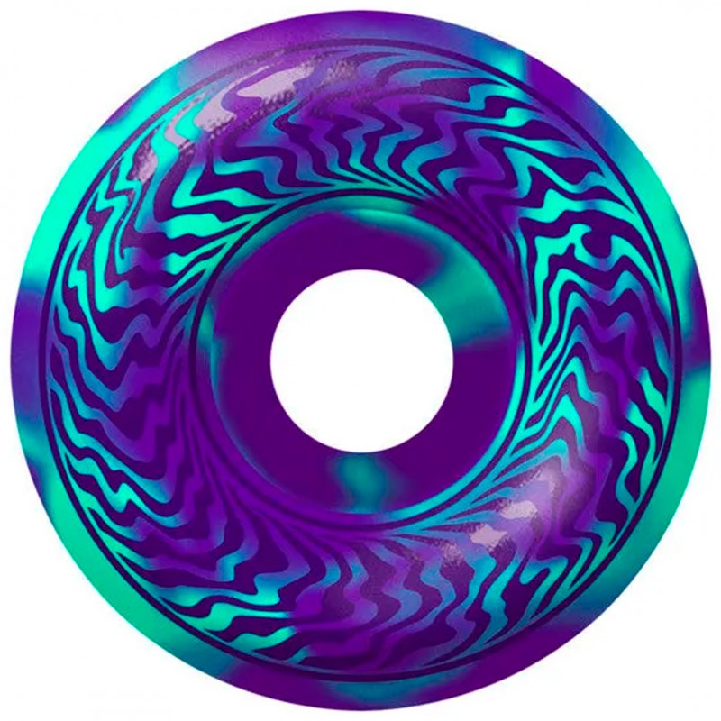 Spitfire Formula Four Swirled Classic Teal Purple 52mm 99DU Wheels