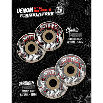 Rodas Spitfire Formula Four Venom Classic 53mm 99DU