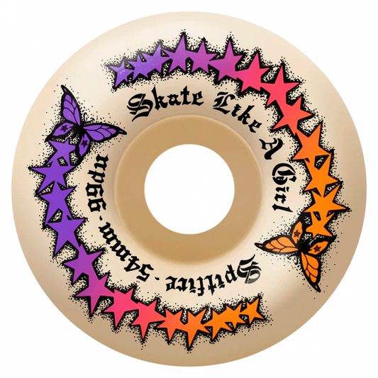 Rodas Spitfire X Skate Like A Girl Formula Four Evolution Radial Full - 54mm 99Du