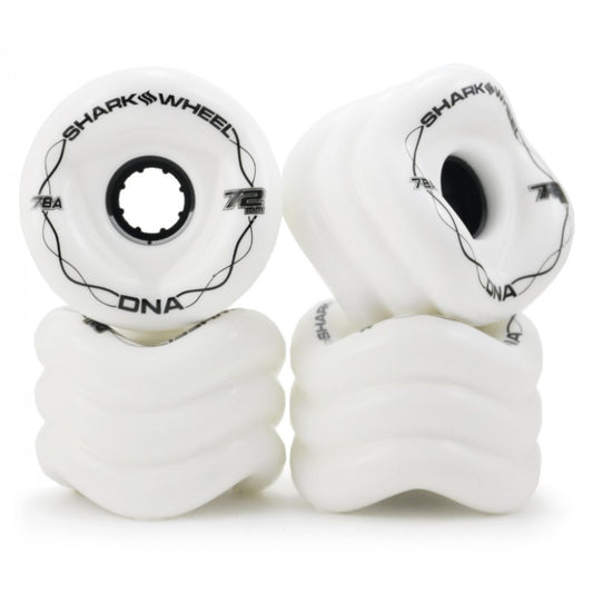 Shark Wheel DNA White Wheels 72MM 78A