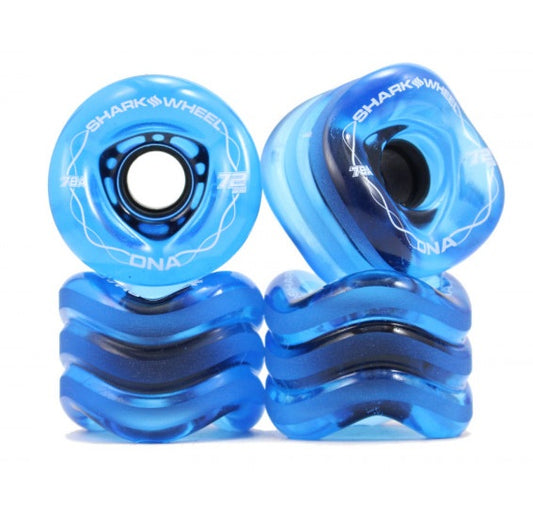 Shark Wheel DNA Sapphire Blue Wheels 72MM 78A