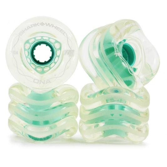 Shark Wheel DNA Clear/Mint Core 72MM 78A