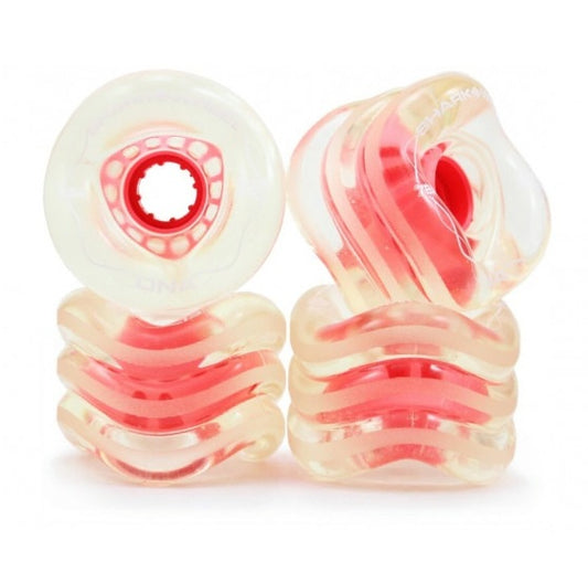 Shark Wheel DNA Clear/Pink Core 72MM 78A