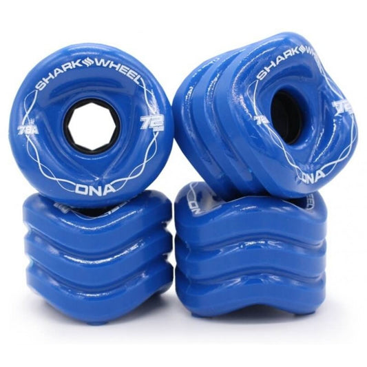 Shark Wheel DNA Ibiza Blue Wheels 72MM 78A