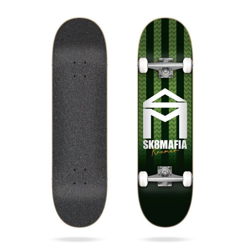 Sk8Mafia House Logo Stripe Kremer Complete Skateboard 8.0"