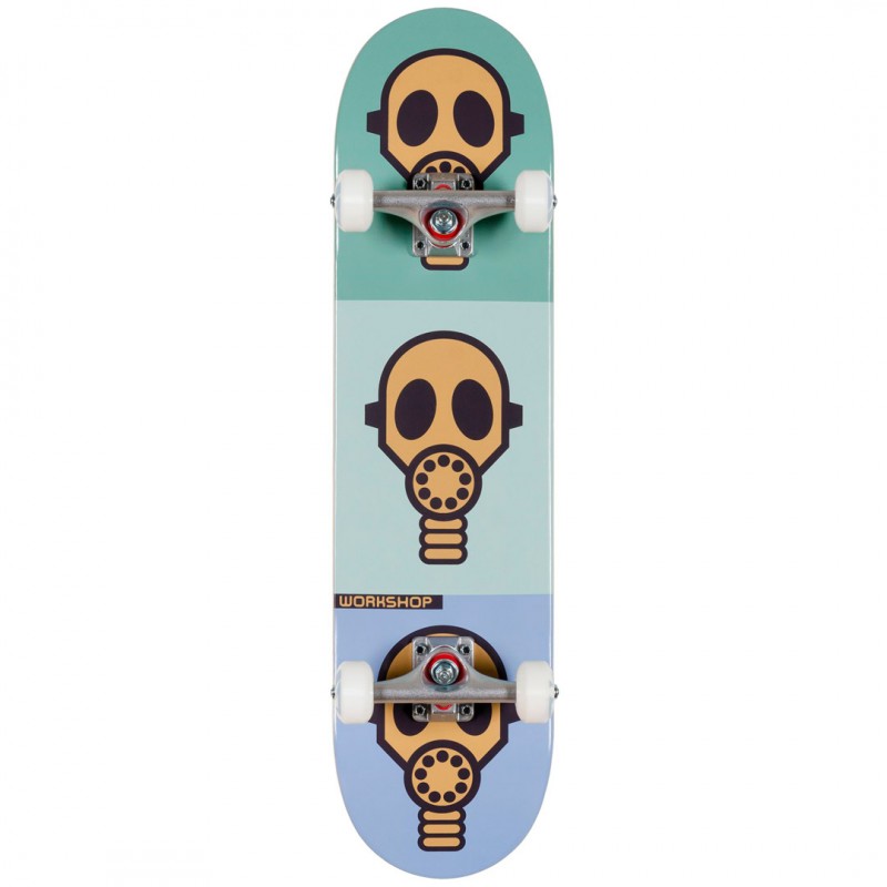 Alien Workshop Gas Mask Pastel Complete Skateboard 7.75"