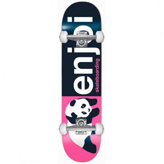 Enjoi Half and Half Pink Complete Skateboard 8.0"