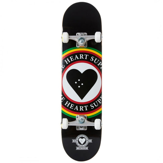 Heart Supply Insignia Rasta Complete Skateboard 8.0"