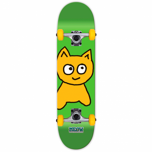 Skate Completo Meow Big Cat Green 7,5"