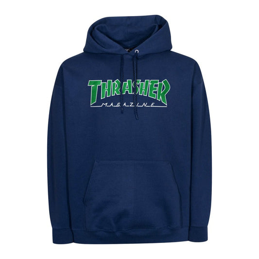 Sweat Hood Thrasher Outlined Mag Navy