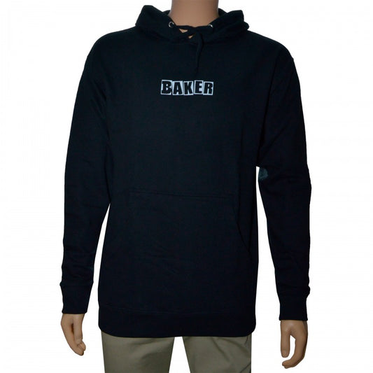 Sweat Hood Baker Brand Logo Black