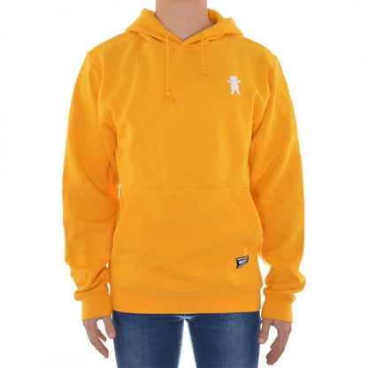 Sweat Hoodie Grizzly Embroidered Amarelo