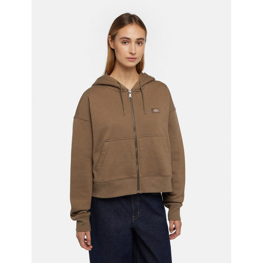 Hoodie Zip Dickies Oakport W - Mushroom