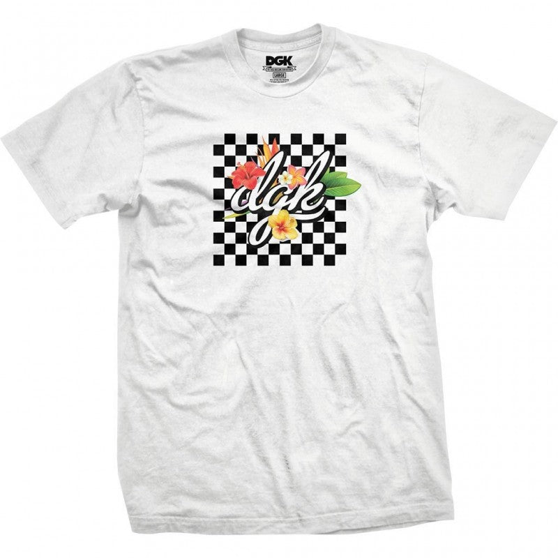 T-Shirt DGK Tropical White