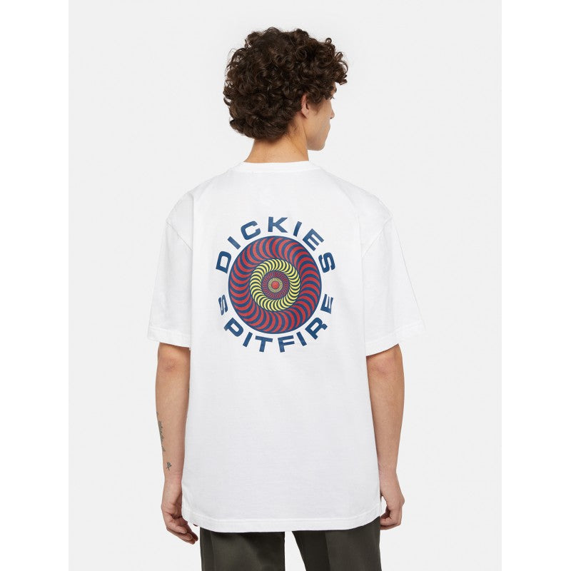 T-shirt Dickies x Spitfire - White