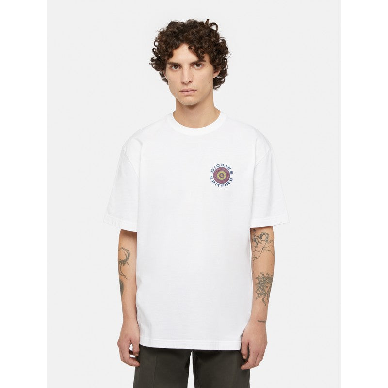 T-shirt Dickies x Spitfire - White