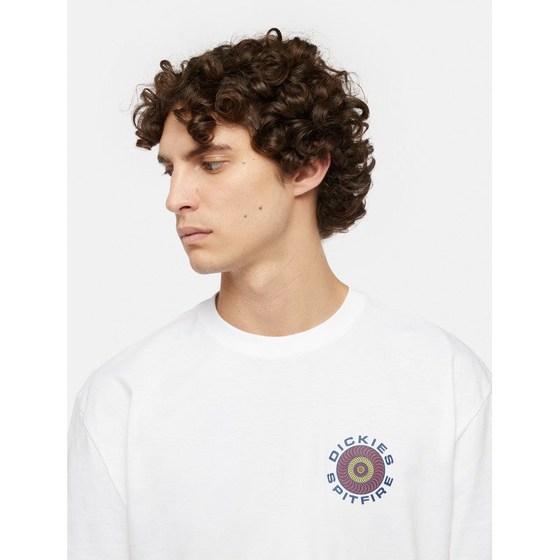 T-shirt Dickies x Spitfire - White