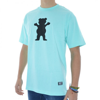 T-Shirt Grizzly Bear Celadon