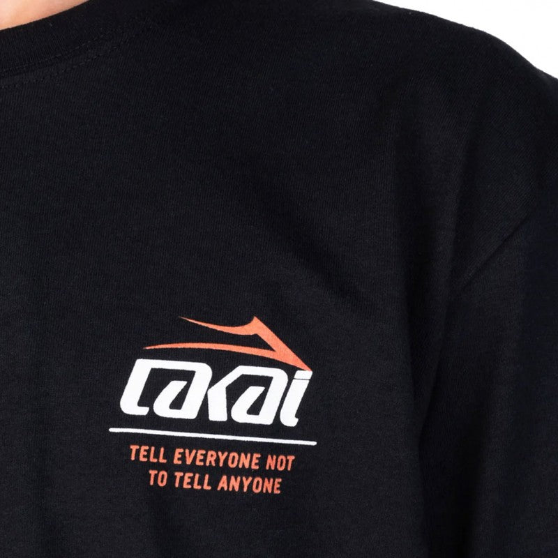 Lakai Secret T-Shirt Black