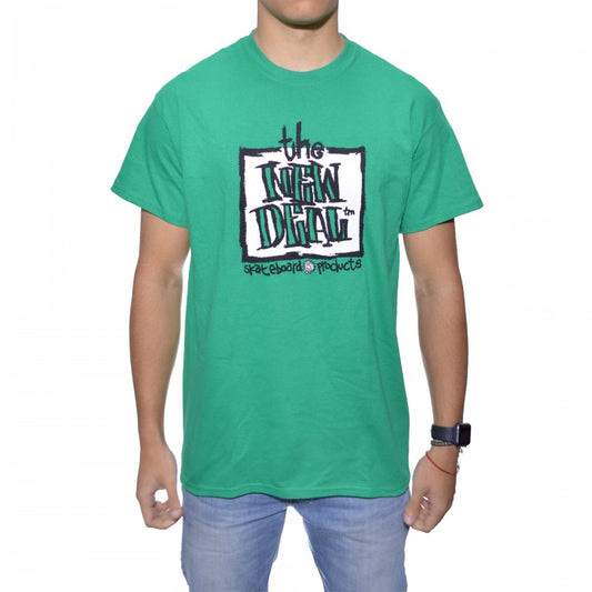 New Deal Napkin Green T-Shirt