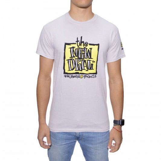 New Deal Napkin Light Grey T-Shirt