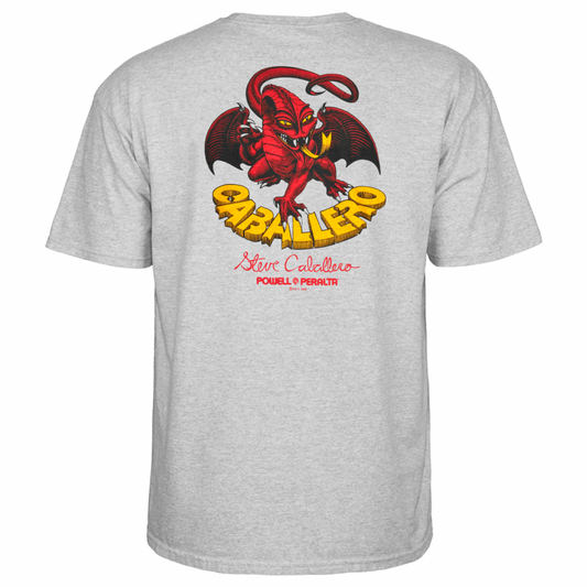 T-Shirt Powell Peralta Caballero Dragon II Grey