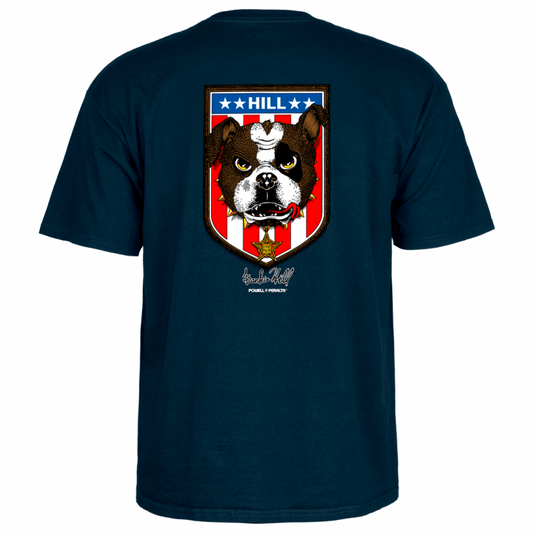 Powell Peralta Frankie Hill Bulldog T-Shirt - Navy