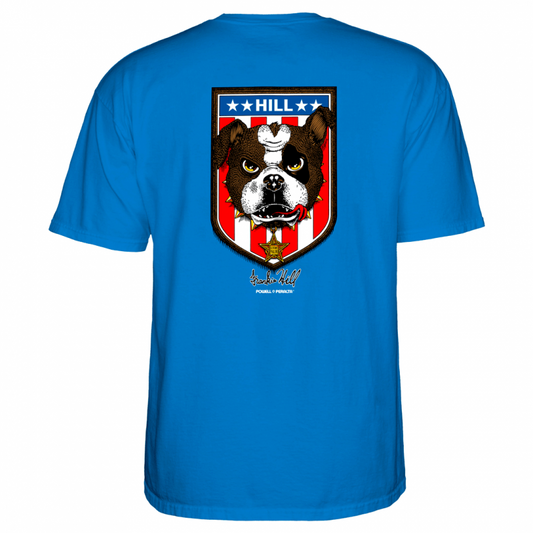 Powell Peralta Frankie Hill Bulldog T-Shirt - Royal Blue