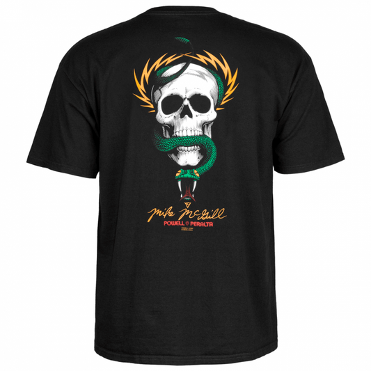 T-Shirt Powell Peralta Mike McGill Skull & Snake - Black