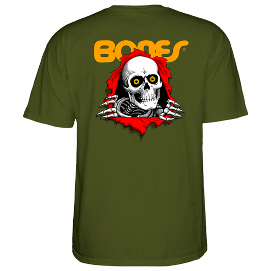 Powell Peralta Ripper T-Shirt - Military Green