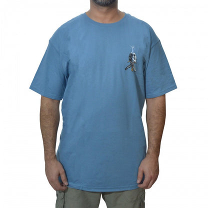 T-Shirt Powell Peralta Skull & Sword Slate Blue