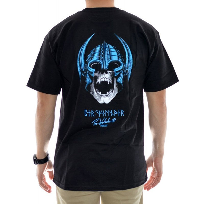 T-Shirt Powell Peralta Welinder Skull Preto