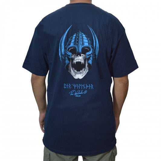 T-Shirt Powell Peralta Welinder Skull Navy